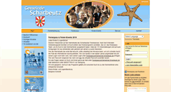 Desktop Screenshot of ferienpass-scharbeutz.de